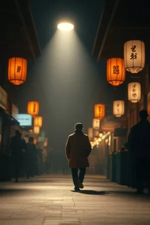 《第七号站台》封面：空荡站台上的长椅与挂钟