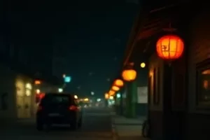 《回声电台》封面：深夜直播间里的调音台与暖光灯